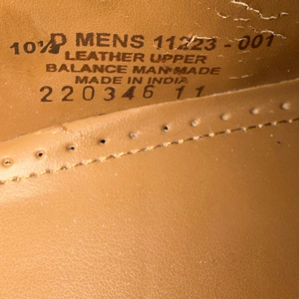 Florsheim Lexington Wingtip Slip-On Tassel Loafers Dress shoe men’s 10.5 D - Picture 10 of 11